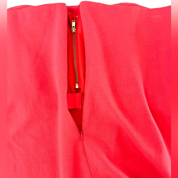 Tuckernuck Marin Crepe Strapless Top in Guava Pink Boned Corseted Bustier SZ: M - Picture 6 of 9